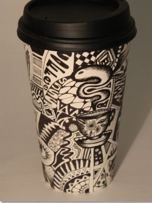 Drawing Lesson Coffee Cup