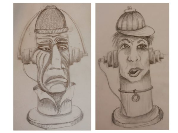 Drawing Lesson Faces in Pencil