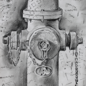 Drawing Lesson Fire Hydrant Pencil