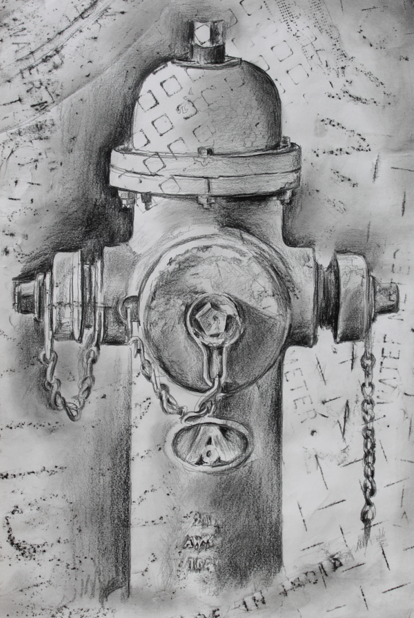 Drawing Lesson Fire Hydrant Pencil